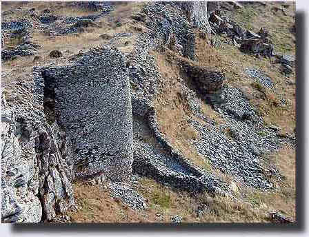 Outer wall of the castle