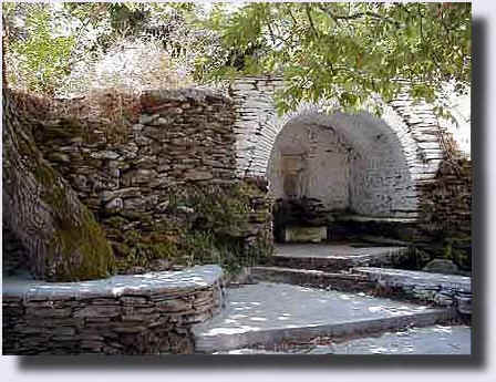 Petrenia spring in Vouni