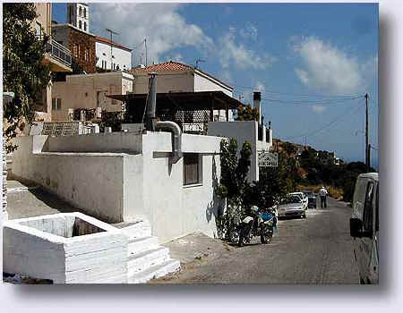 Main street in Syneti